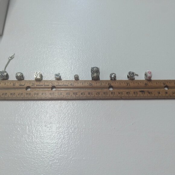 Pandora Bracelets (Small) and Charms in Sterling Silver - Picture 14 of 16